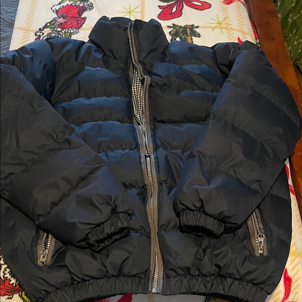 Men's Black Puffer Jacket